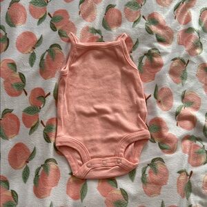 Carter's Pink Sleeveless Baby Bodysuit